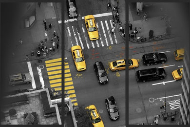 New York Taxi Jaune