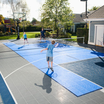 Backyard Tennis Court