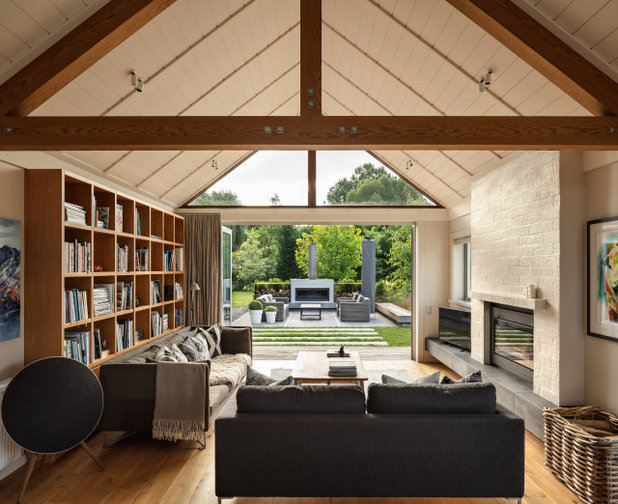 Contemporary Living Room by Mason & Wales Architects