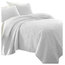 Becky Cameron Premium Ultra Soft Damask Pattern Quilted Coverlet Set, White, Twi