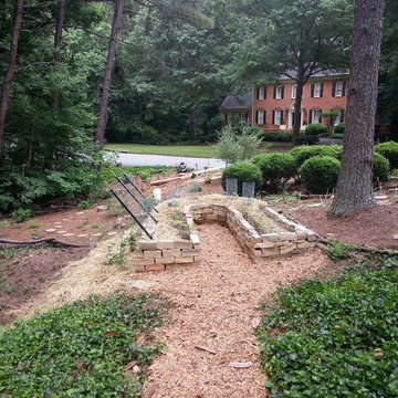 Rock Raised Veggie Garden Bed