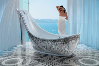 Example of a bathroom design in Miami