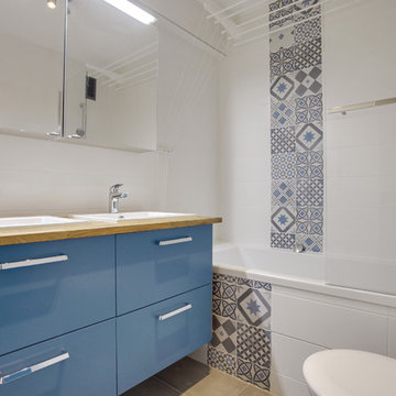 Complète rénovation d'un appartement de 109 m2 à Paris 16