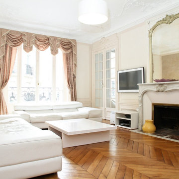 Step into luxury with high-quality parquet floor