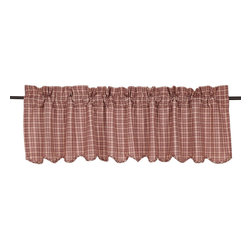 Independence Scalloped Valance Curtain - Valances