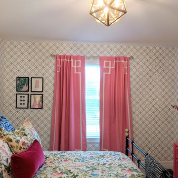 Hollywood Regency Guest Bedroom