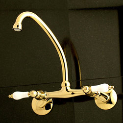 Kingston Brass Wall Mount Kitchen Faucets - Products