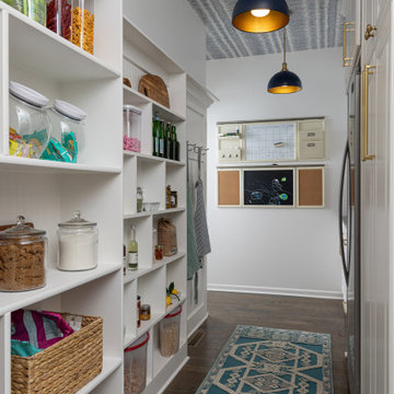 The Basement Makes a Statement: Pantry