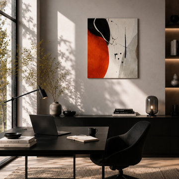 Modern Japandi Interior Styling: Organic Contrast & Warm Tension