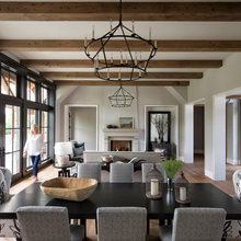 English Tudor - living rm