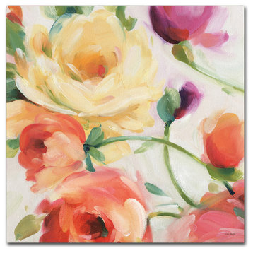 Lisa Audit 'Florabundance III' Canvas Art, 14x14