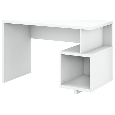 kathy ireland Home by Bush Furniture Madison Avenue 48W Writing Desk with Cubby