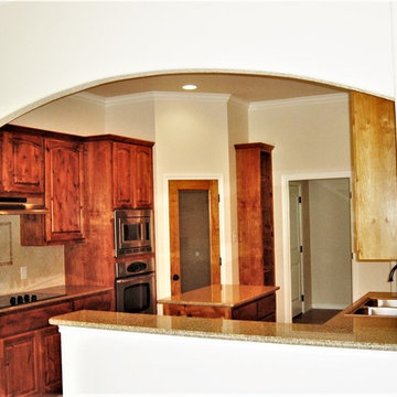 Rustic Alder Kitchen Cabinets