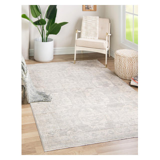 Unique Loom Lola Bold Area Rug, 6' 0 x 9' 2 Rectangular - Contemporary ...