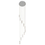 Elan Lighting - Elan Lighting 83424 Neruda - 19.75" 10 LED Cluster Pendant - Nature often inspires the most peaceful art; withNeruda 19.75" 10 LED Chrome Optical Bubbl *UL Approved: YES Energy Star Qualified: n/a ADA Certified: n/a  *Number of Lights: Lamp: 10-*Wattage:54w LED bulb(s) *Bulb Included:Yes *Bulb Type:LED *Finish Type:Chrome