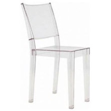 Modern Clear Acrylic Square Dining Chair New
