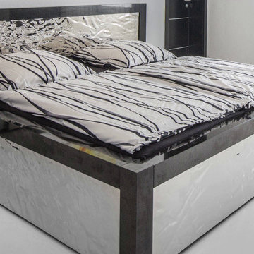 Luxury granit metal bed - Luxury marble furniture - Luis Design -