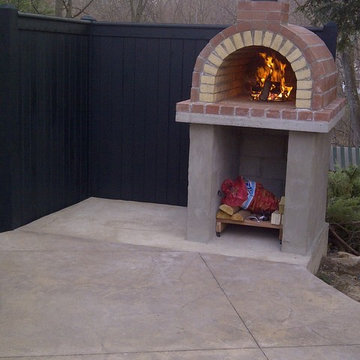 The Tildsley Family Wood Fired Pizza Oven in Massachusetts