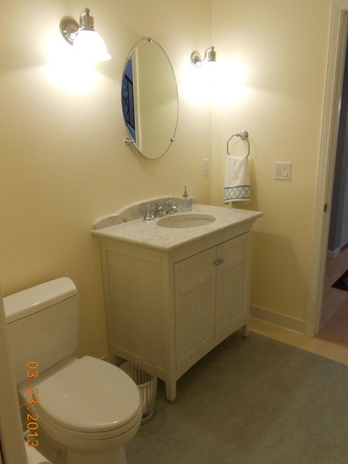 Houzz Vintage Powder Room Design Ideas & Remodel Pictures