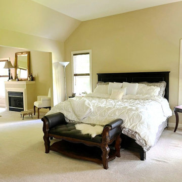 Master bedroom before