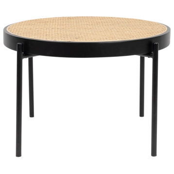 Rattan Top Coffee Table | Zuiver Spike