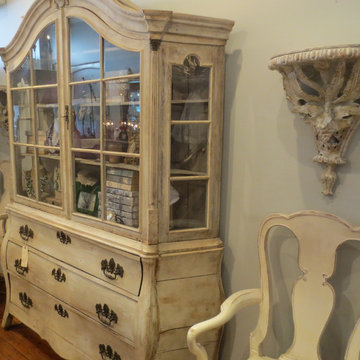 European , Swedish and French pieces and unique restoration work
