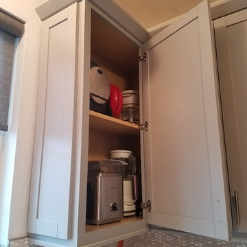 Gray Shaker Kitchen