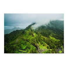 Cameron Brooks 'Pali Lookout 2' Canvas Art, 19"x12"