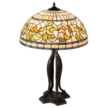 30 High Tiffany Turning Leaf Table Lamp