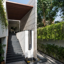 facades and entrance