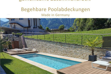 Begehbare Poolabdeckungen