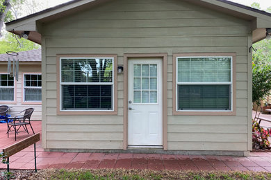 Example of a classic exterior home design in Houston