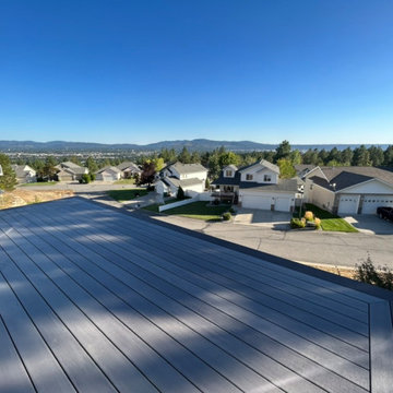 Two Story Timbertech Deck with a view