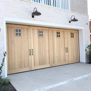 Modern Farmhouse Garage Doors Newport Beach