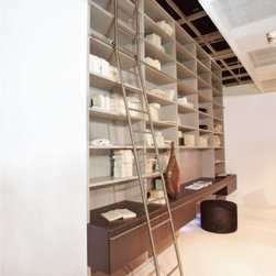 SL.6006.KL Tangens Rolling Library Ladder - Home Decor
