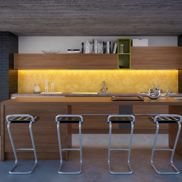 Bar Backsplash