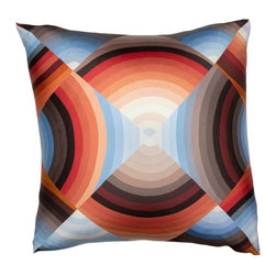 "Marcelina" Herm&egrave;s Silk Scarf Pillow - Decorative Pillows