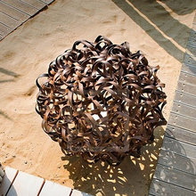 Outdoor floor lighting