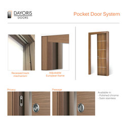 Modern Pocket Door Ideas Miami, FL - Interior Doors