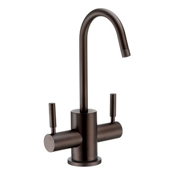 Whitehaus WHFH-HC1010 Forever Hot Point of Use Modern Hot and - Oil Rubbed