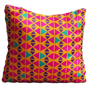 Bohemian Abstract Pattern Throw Pillow Case