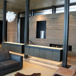 Hanging Bar Cabinetry - Wood - Wine And Bar Cabinets