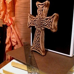 Handcarved cross - Artwork