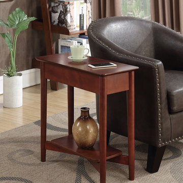 Savannah Mid Century Flip Top End Table