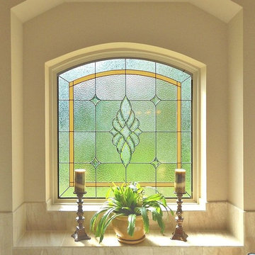 Bathroom Stained Glass