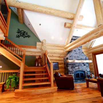 Roosevelt Log Home Design