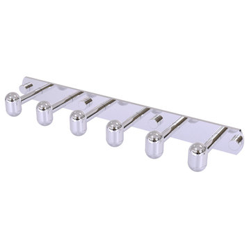 Tango 6 Position Tie and Belt Rack, Polished Chrome