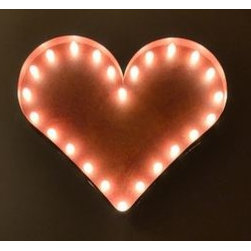 Marquee Heart - Lighting
