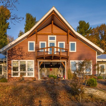 Timber Frame Barn House