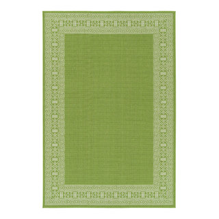 Kaleen Amalie Collection Aml06-96 Lime Green Area Rug 7'2